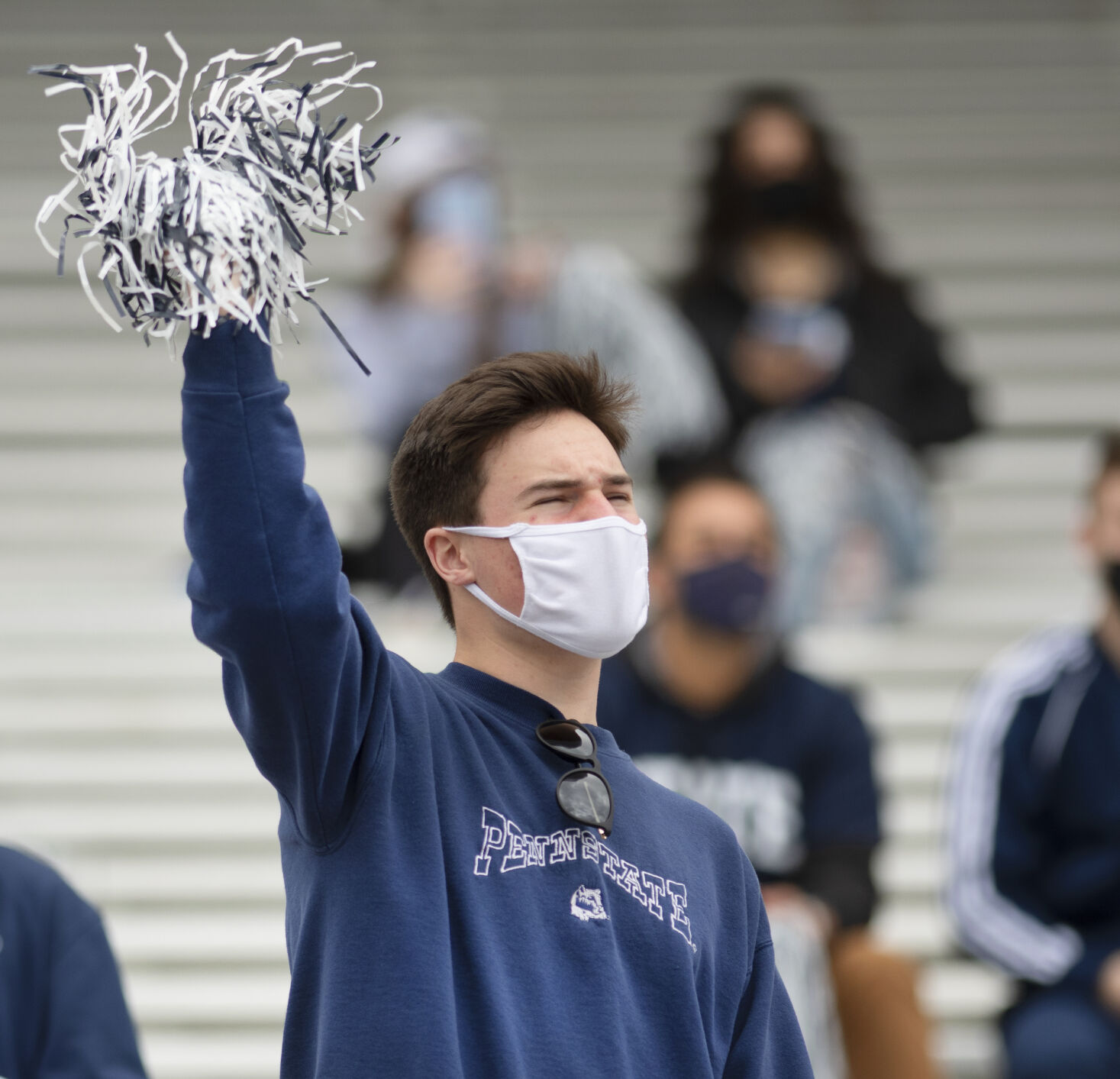 Penn State football spring practice, fans